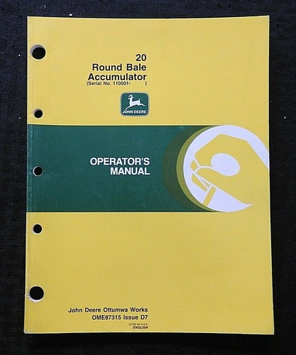Genuine john deere round - genuine,