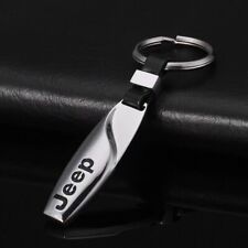 Jeep Tear Drop Metal Key Chain