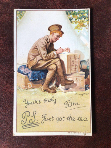 Ww1 hornimans tea advert will - tea,