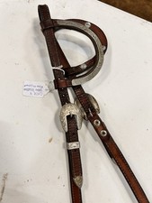 USED VINTAGE SILVER CIRCLE Y