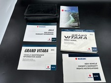 2013 Suzuki Grand Vitara Drivers Owners Operators Manual Literature Book