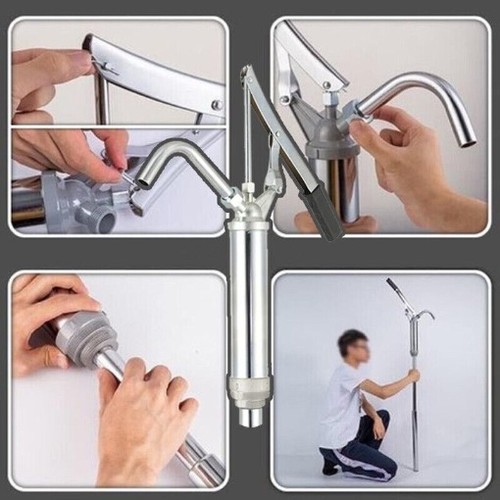 Hand action lever barrel pump - hand,