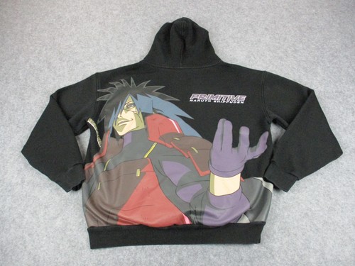 Naruto hoodie mens - large, black