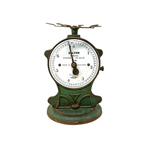 Antique salter household scale - antique,