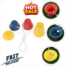 4pcs Golf Rubber Tees Stringed