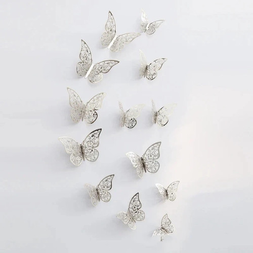 12pcs butterfly wall - butterfly,