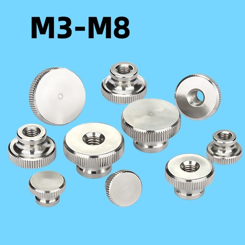 Knurled thumb nut - knurled,