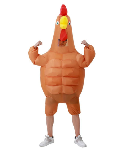 Adult inflatable chicken - inflatable,