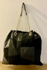 RIVER ISLAND Patchwork Black