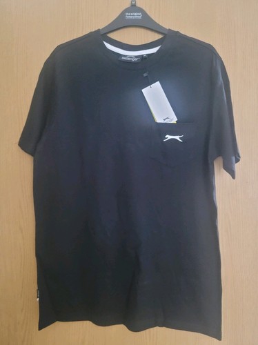 Black slazenger shirt - t-shirt,, size