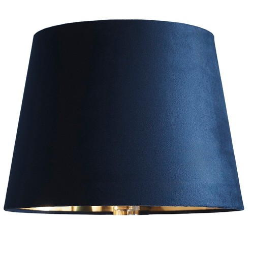 Navy blue velvet - and, gold