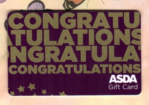 Asda congratulations - (,