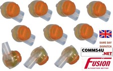 1-100 Pack Butt Splice Connectors UY Connector Button Cable Data Phone Wire Join