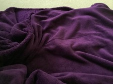 Purple Fleece Blanket/throw