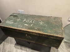 Vintage Training Chest for Skeleton Model Anatomy