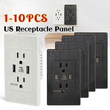 Dual USB Port Electric Wall
