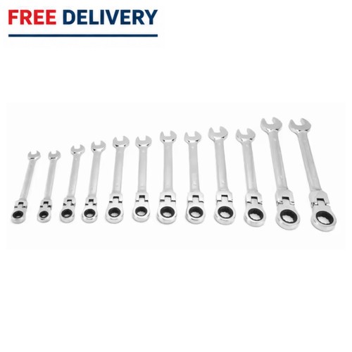 12pc metric flex head ratchet - 12pc,