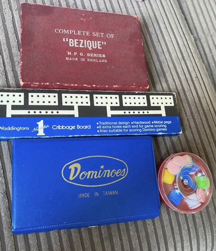 Waddingtons cribbage board - waddingtons,
