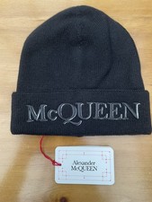 McQueen - Men's Cashmere Hat (beanie) - New With Tags - RPP £395.  Made in Italy