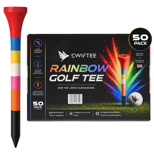 Swiftee rainbow bamboo golf - bamboo,