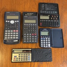 Vintage Casio Calculator Bundle