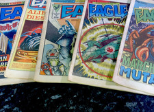 VINTAGE eagle comics job lot