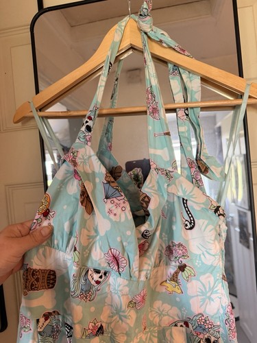Bunny tiki dress - dress, in