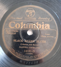 Martha Copeland – Black Snake Blues / Papa If You Can't Do Better (Columbia)