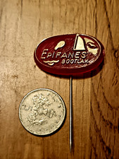Vintage Epifanes Yacht boat varnish tie lapel pin badge