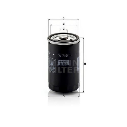 Mann w719 oil - mann, w719/15