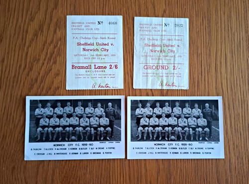 Norwich city 60 signed - -,