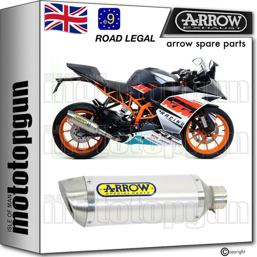 Arrow homologated silencer - homologated,