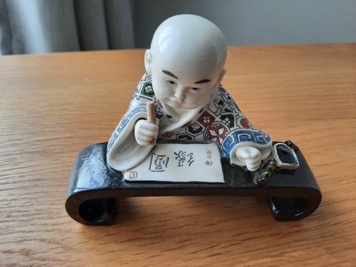 Vintage asian monk - vintage,