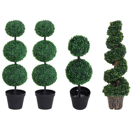 Artificial boxwood topiary - artificial,