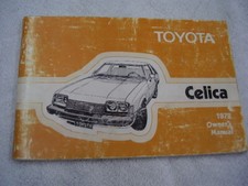 1978 TOYOTA CELICA  ORIGINAL