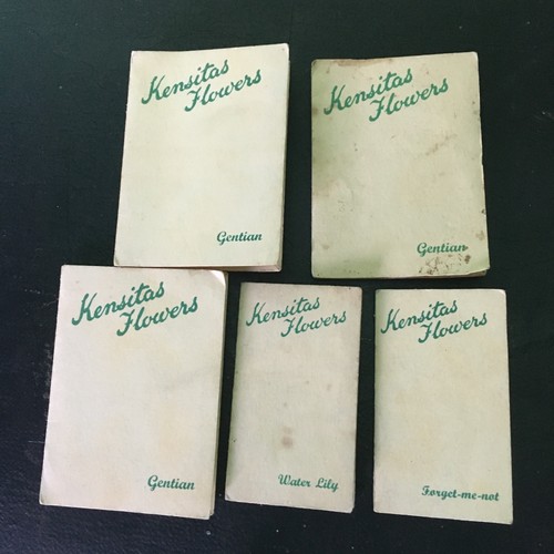 Vintage 1930s kensitas flowers - 1930s,