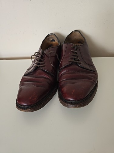 Loake 771t mens burgundy derby - mens,