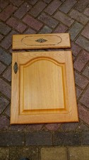 solid light oak kitchen