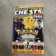 GAMES MASTER YOUR MOST WANTED CHEATS Book #34 SEP 2007 Pokemon Diamond & Pearl