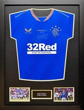 FRAMED JAMES TAVERNIER SIGNED