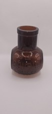Vintage Amber Glass 8oz Bovril