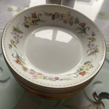 10 X Wedge wood Mirabelle Bone China Bowls 5”