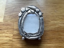 Silver Scenes Silver Plated Tulips Photo Frame