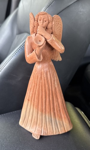 Vintage terracotta angel - vintage,