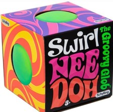 NeeDoh Swirl Groovy Glob