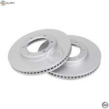 2x BRAKE DISC 16656 FOR TOYOTA