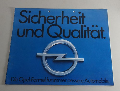 1974 opel safety quality - 1974, +