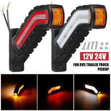2x Recovery Side Marker Outline Led Lights Lamps 12V 24V Trailer Truck Lorry UK