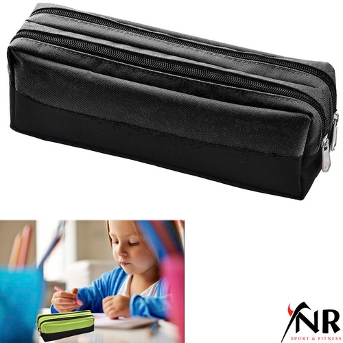 Large double zip fabric - zip, pencil