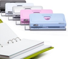 Rapesco 1323 Adjustable 6-Hole Organiser/Diary Punch, 10 Sheet Capacity, Powder